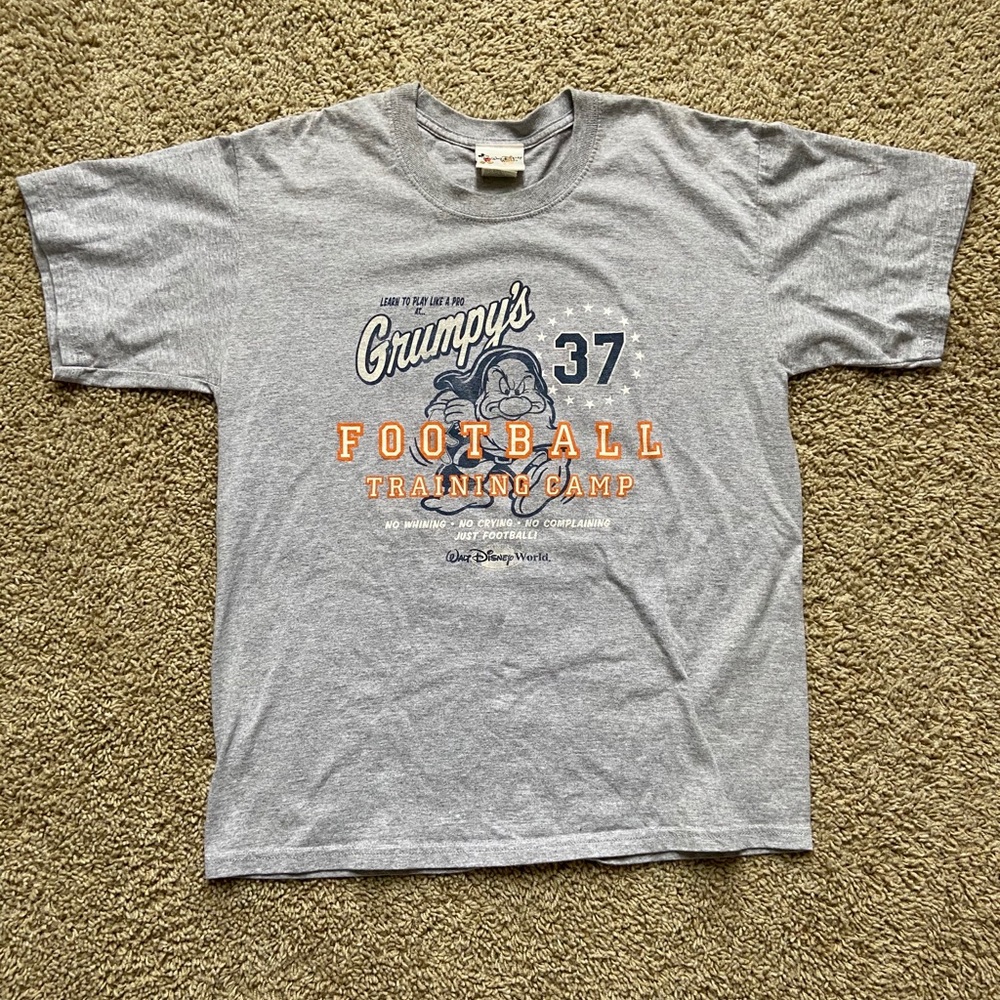 Grumpy’s Football Camp Disney Tee